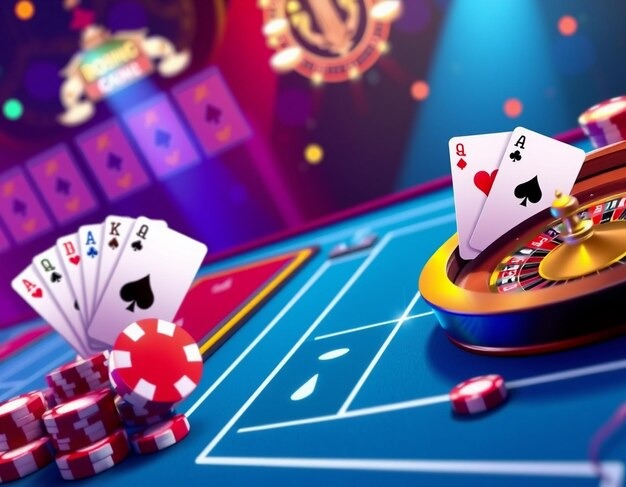 t0188 poker table interface showing Texas Hold'em game with player positions and pot accumulation